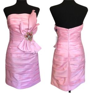 Colors Pink Bodycon Dress